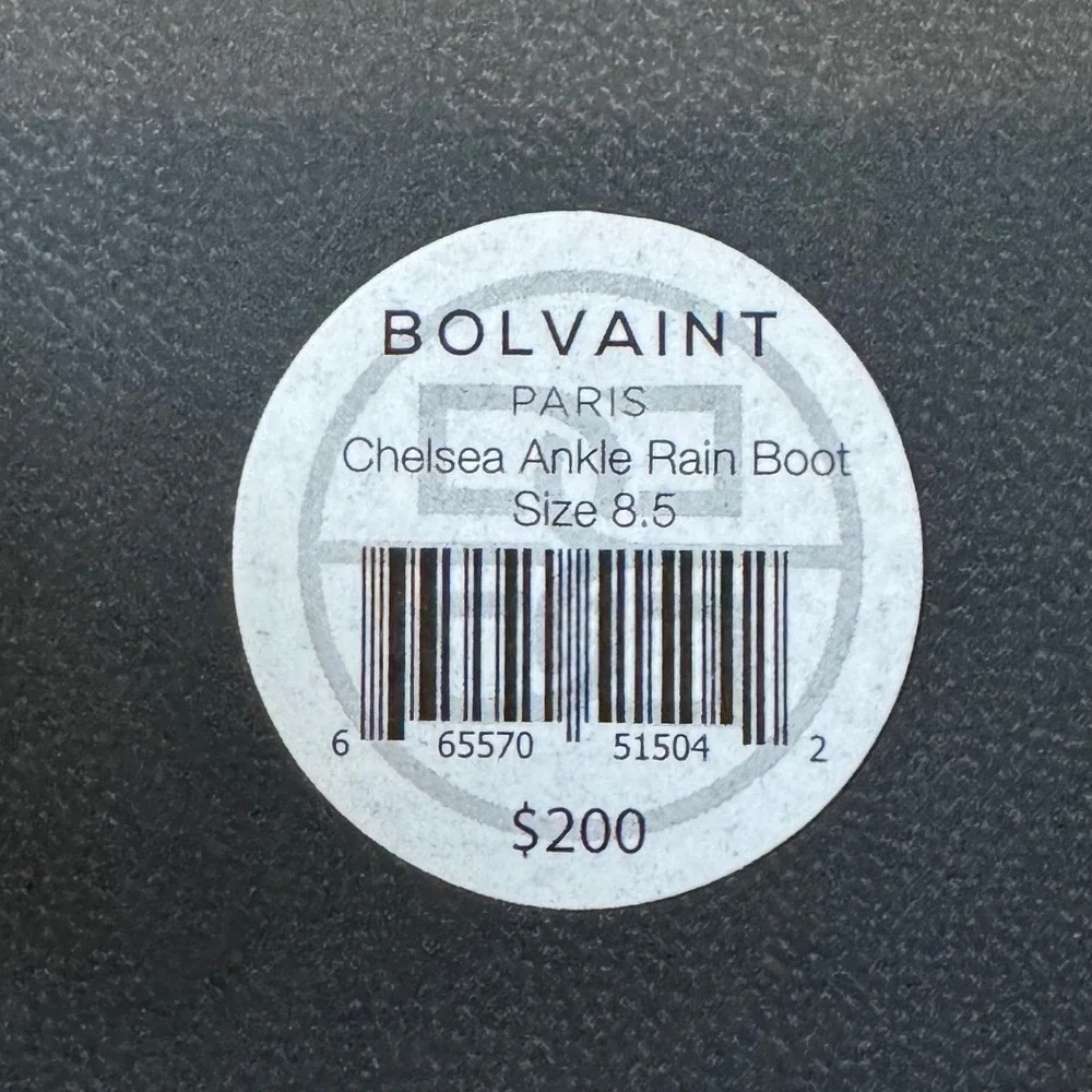 Bolvaint Paris Chelsea Rain Boots 8.5/39‎
